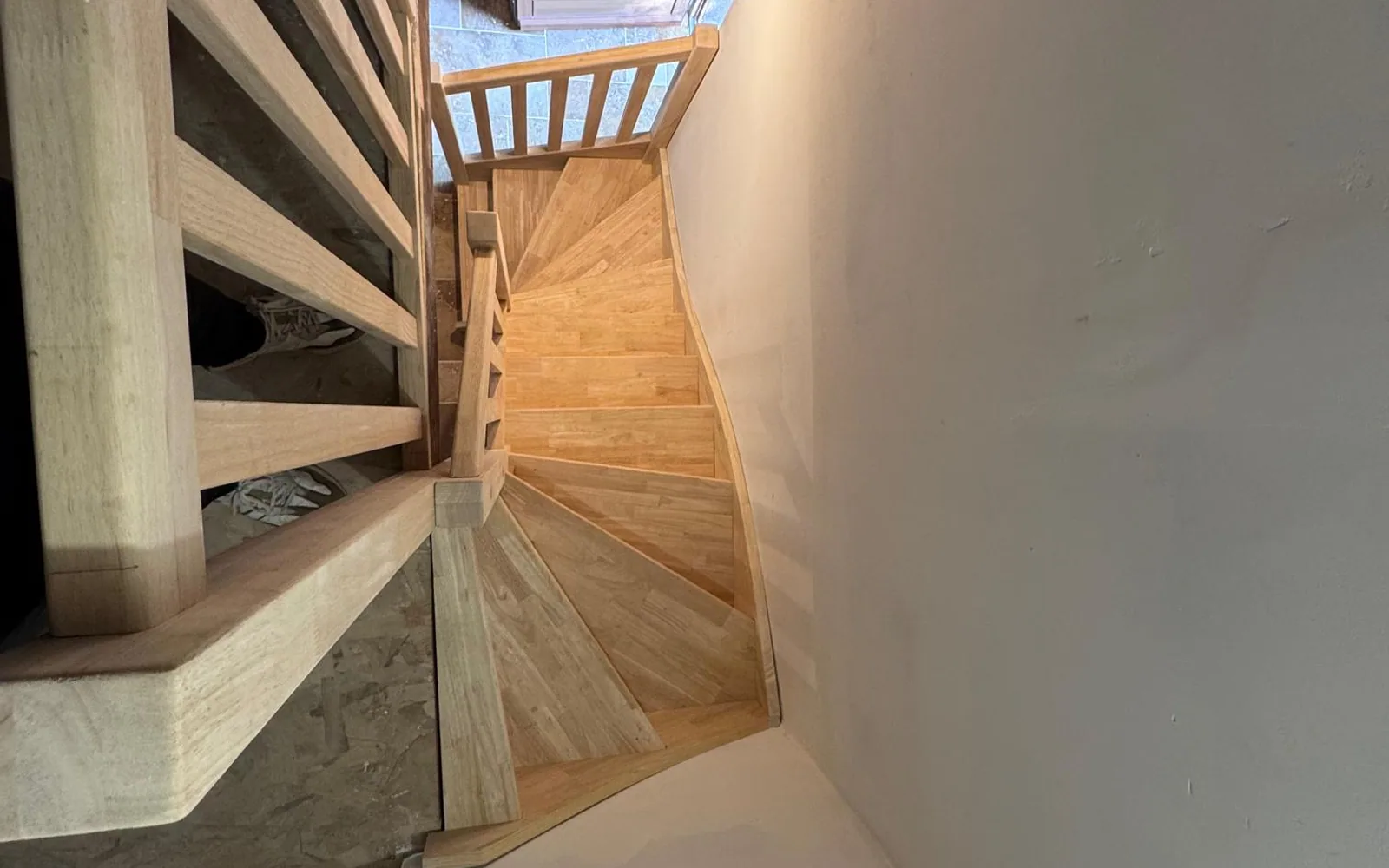 Intégration d’un escalier bois